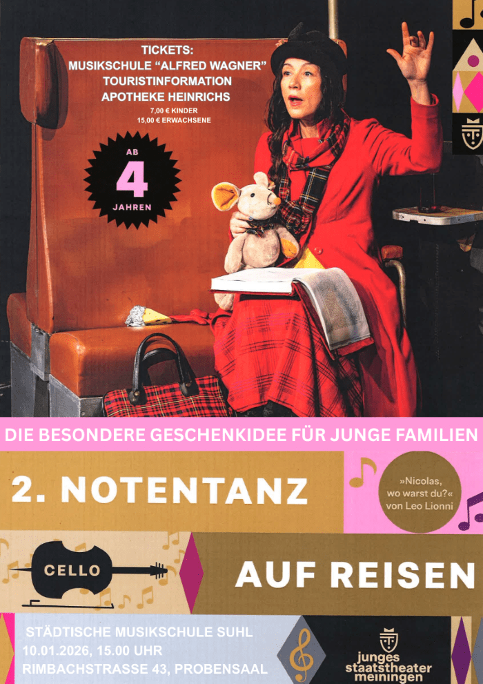 Notentanz auf Reisen